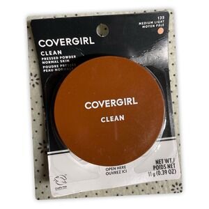 Covergirl Clean Pressed Powder Normal Skin, 135 Medium Light